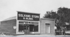 Solvang’s first store, 1911