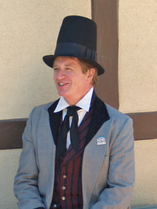 Randall McGee, aka world famous author Hans Christian Andersen, will entertain visitors with stories and activities during the Living History Festival.