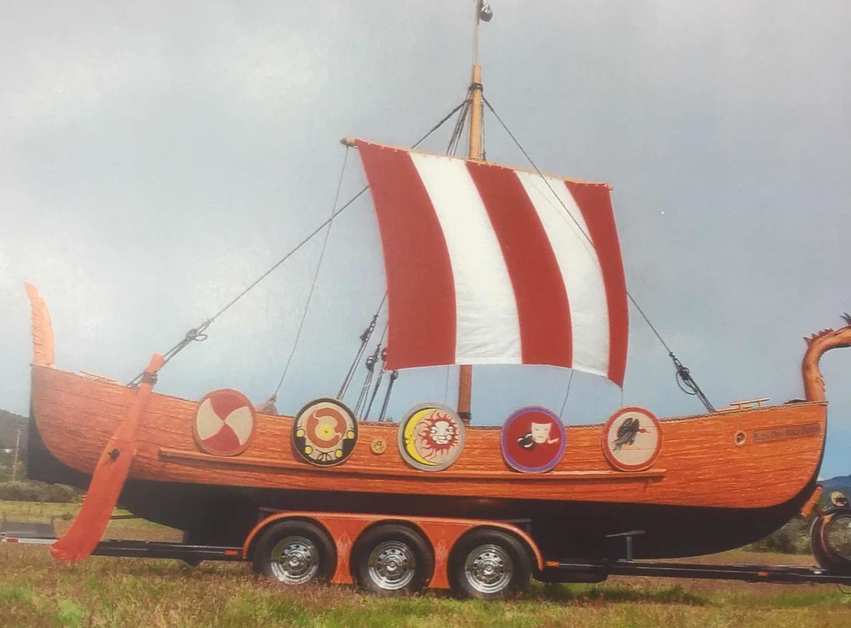 Oregon Viking ship - Solvang Danish Days festival