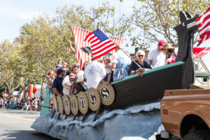 Solvang Danish Days Parade Viking Ship